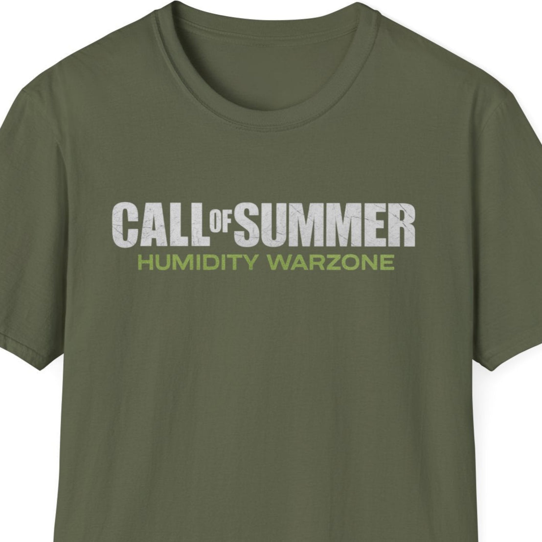 Call of Summer. Humidity Warzone  T Shirt