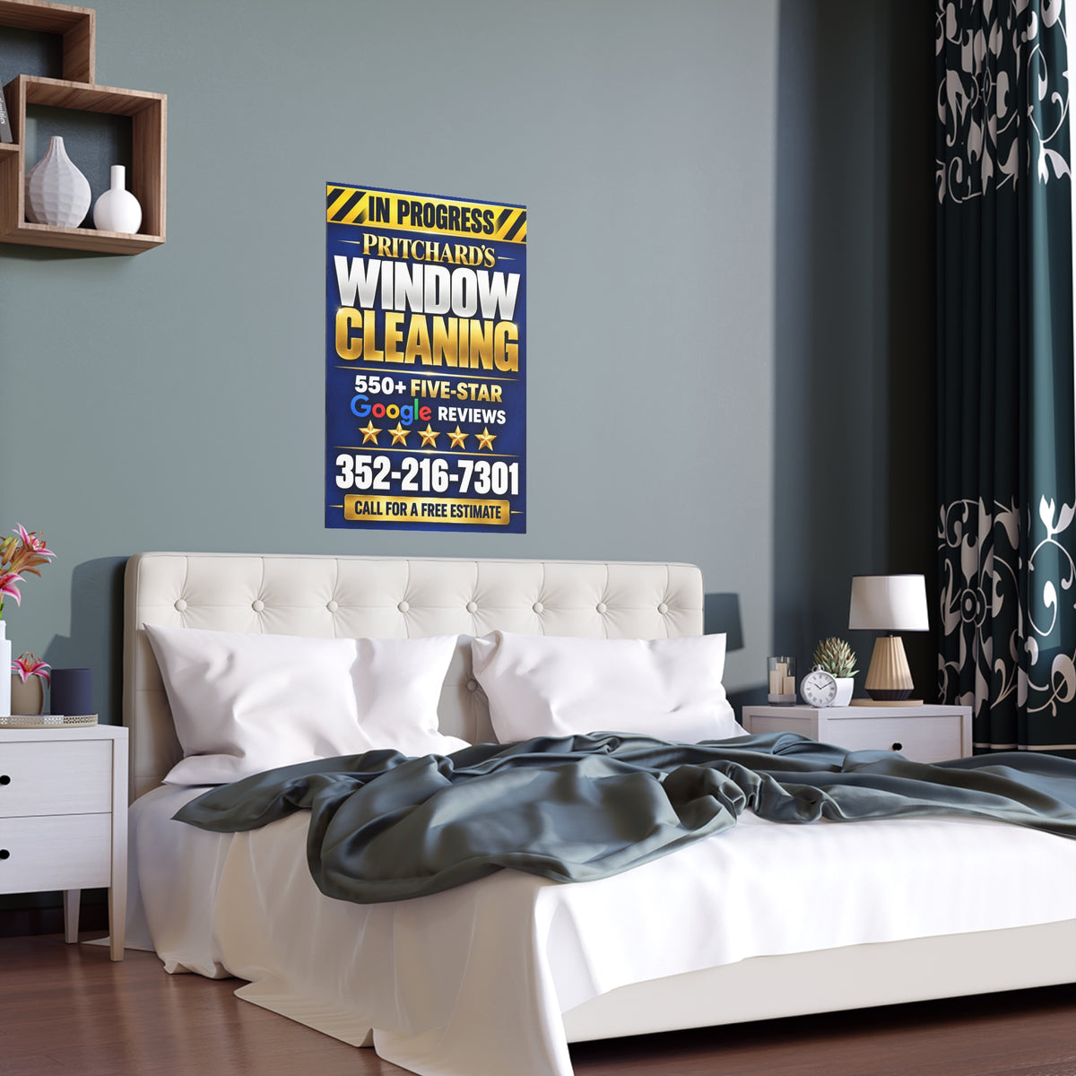 Indoor and Outdoor Silk Posters