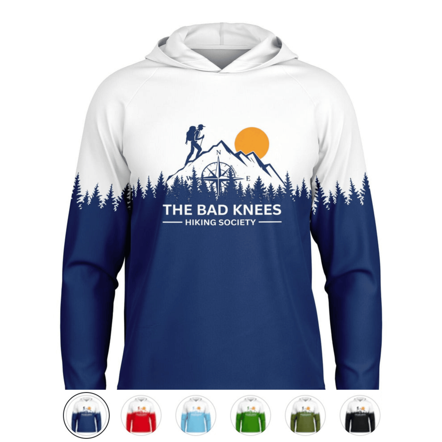 Tree line - The Bad Knees Hiking Society